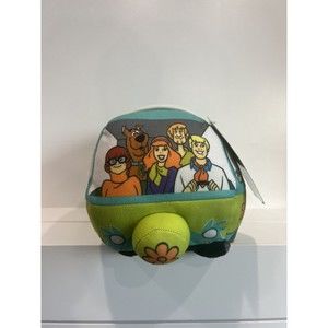 New Toy Factory Scooby Doo Cartoon The Mystery Machine Van 7" Plush Stuffed Toy